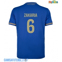 Camisa de time de futebol AS Monaco Denis Zakaria #6 Replicas 2º Equipamento 2025-26 Manga Curta